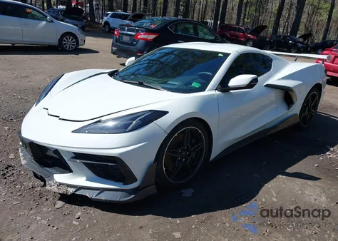 2020 Chevrolet Corvette Stingray Rwd 2Lt z USA, uszkodzony, nr VIN 1G1Y72D46L5106430